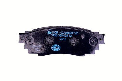 HELLA Brake pad set - T2561 - for e.g. LEXUS / TOYOTA 8DB355025-121