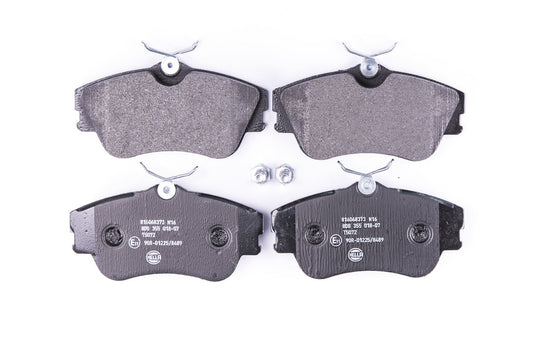 HELLA Brake pad set - T5072 - for e.g. VOLKSWAGEN 8DB355018-071