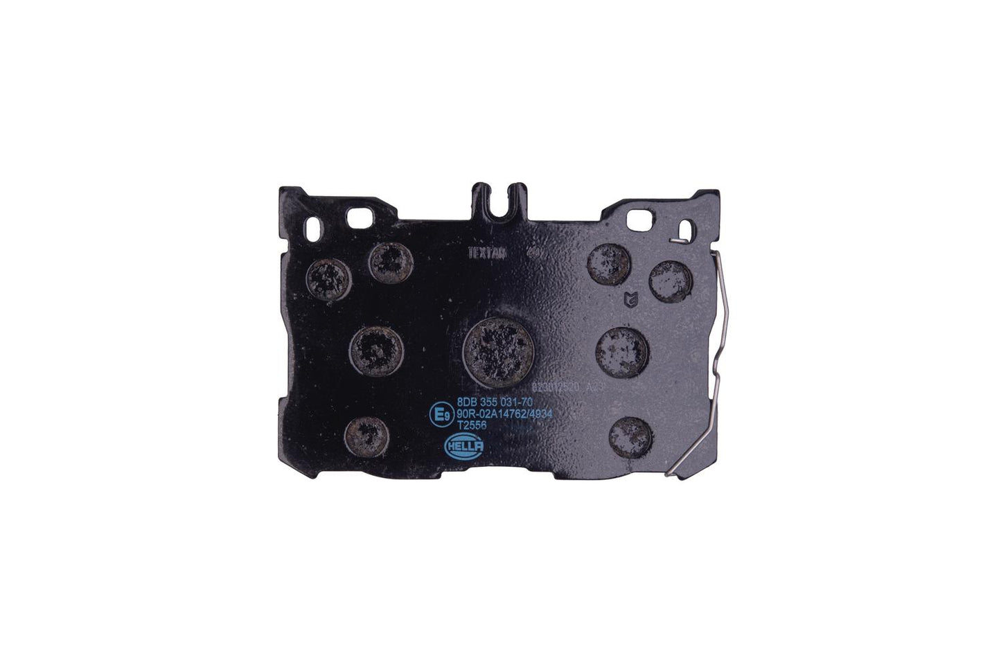 HELLA Brake pad set - T2556 - for e.g. MERCEDES-BENZ 8DB355031-701