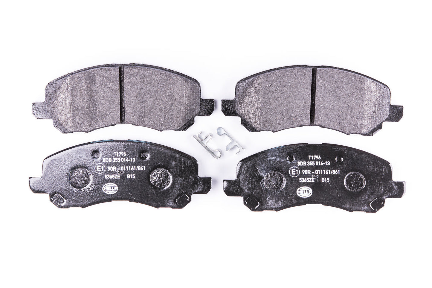 HELLA Brake pad set - T1796 - for e.g. CHRYSLER / DODGE / JEEP / LANCIA 8DB355014-131