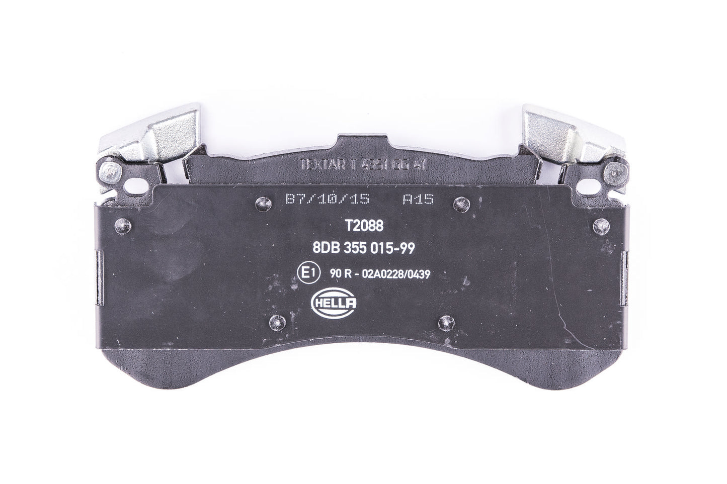 HELLA Brake pad set - T2088 - for e.g. AUDI / BENTLEY 8DB355015-991