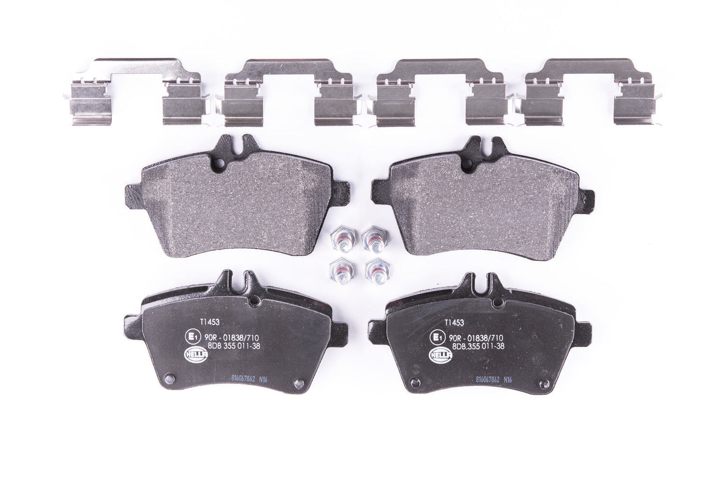 HELLA Brake pad set - T1453 - for e.g. MERCEDES-BENZ 8DB355011-381