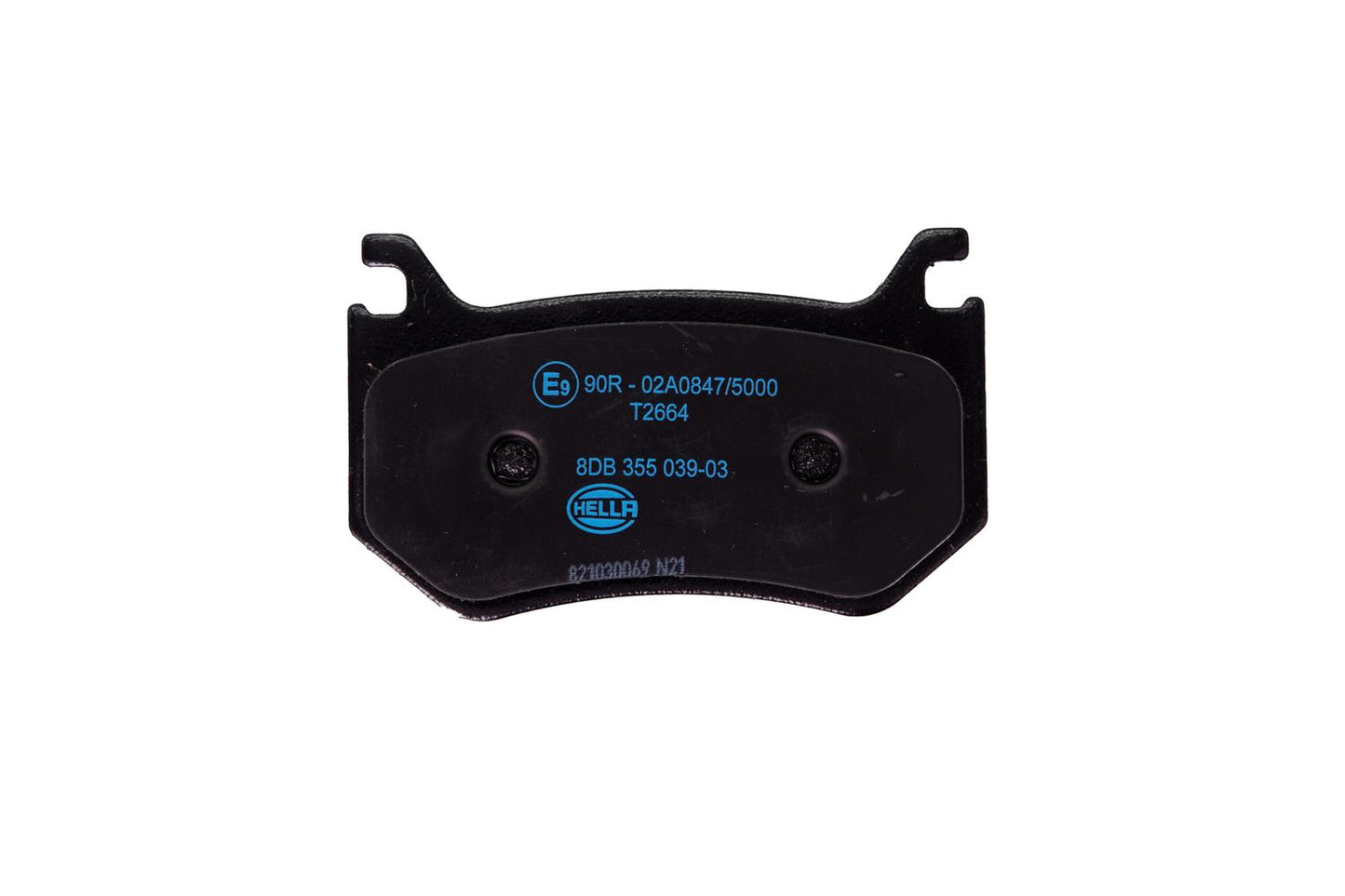 HELLA Brake pad set - T2664 - for e.g. ALFA ROMEO 8DB355039-031
