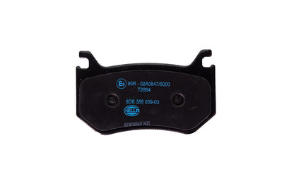 HELLA Brake pad set - T2664 - for e.g. ALFA ROMEO 8DB355039-031