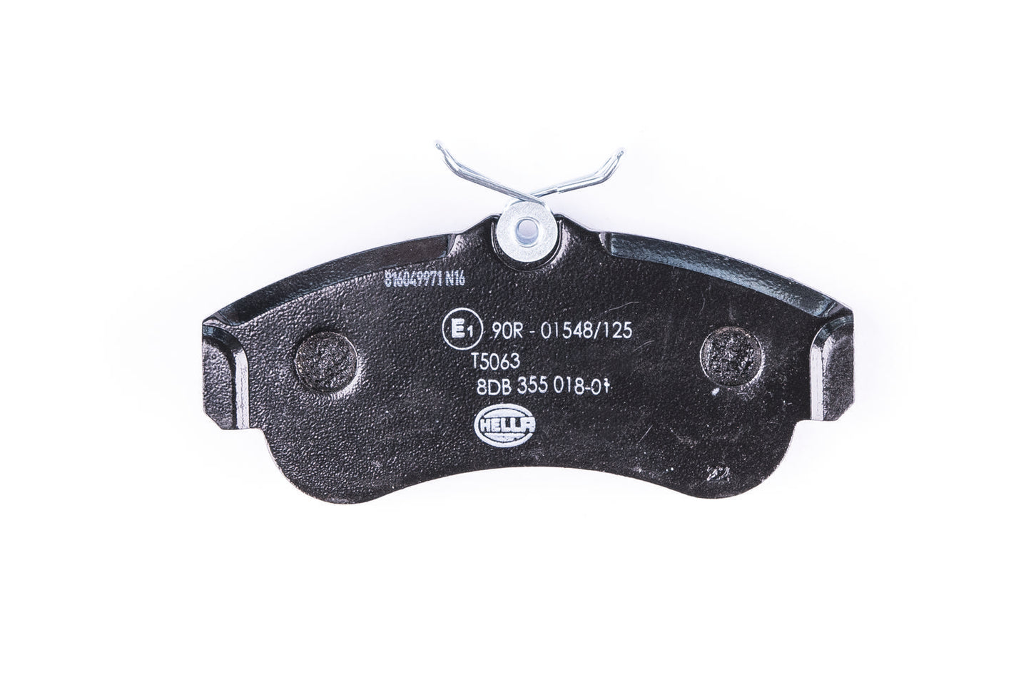 HELLA Brake pad set - T5063 - for e.g. NISSAN 8DB355018-011