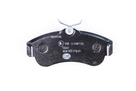 HELLA Brake pad set - T5063 - for e.g. NISSAN 8DB355018-011