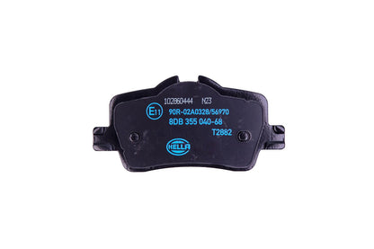 HELLA Brake pad set - T2882 - for e.g. BMW 8DB355040-681