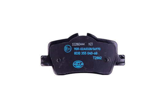 HELLA Brake pad set - T2882 - for e.g. BMW 8DB355040-681