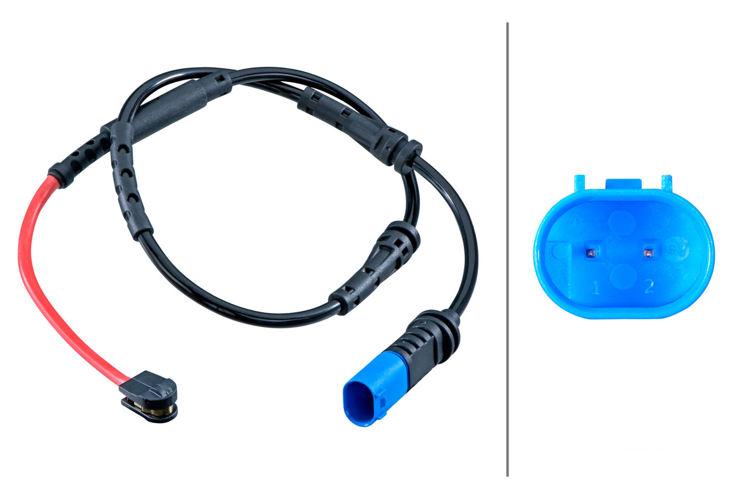 HELLA Warning Contact, brake pad wear - for e.g. BMW 2 Active Tourer (U06) 218i 8DK355253-791