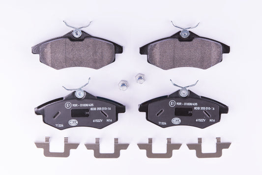 HELLA Brake pad set - T1324 - for e.g. CITROEN 8DB355010-161