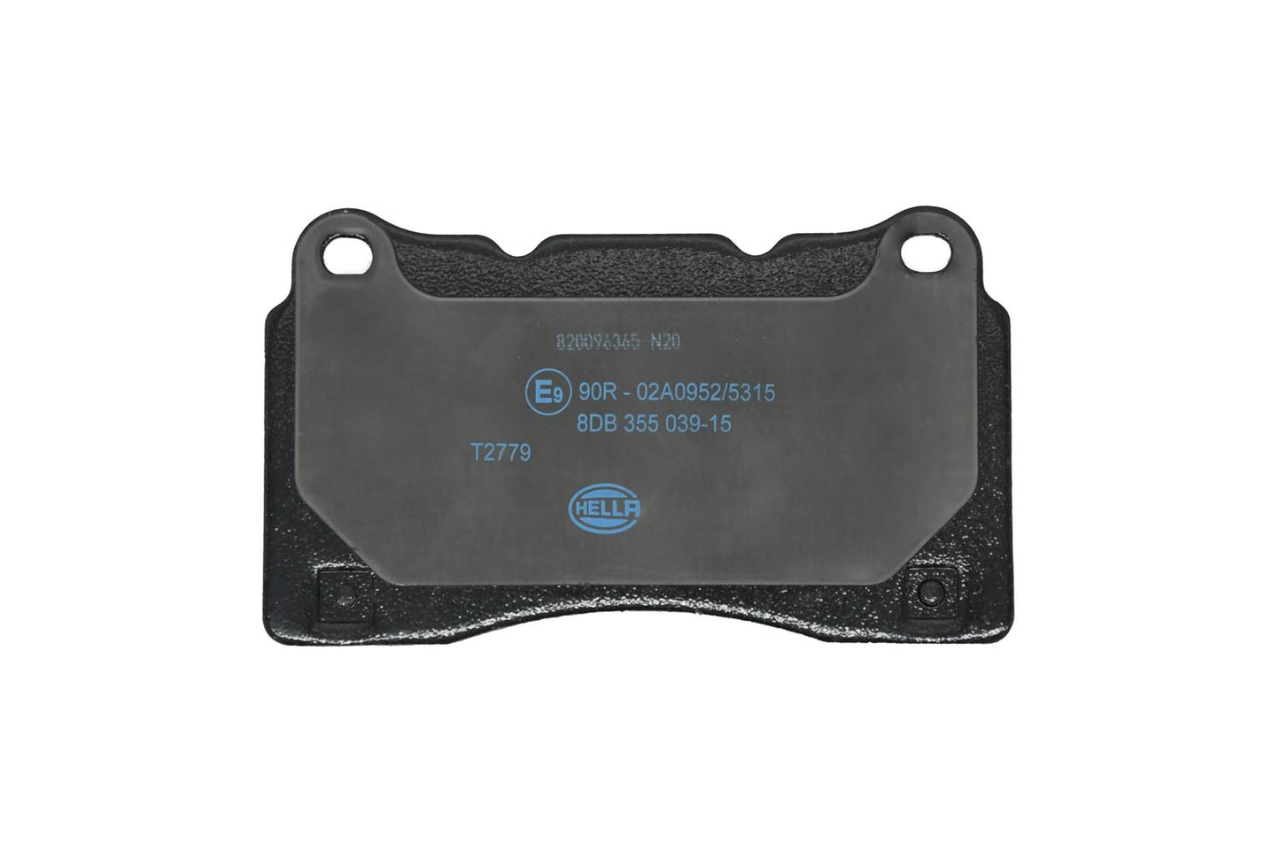HELLA Brake pad set - T2779 - for e.g. HONDA 8DB355039-151