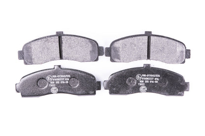 HELLA Brake pad set - T3022 - for e.g. NISSAN 8DB355016-501