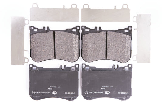 HELLA Brake pad set - T2322 - for e.g. BRABUS / MERCEDES-BENZ 8DB355021-211