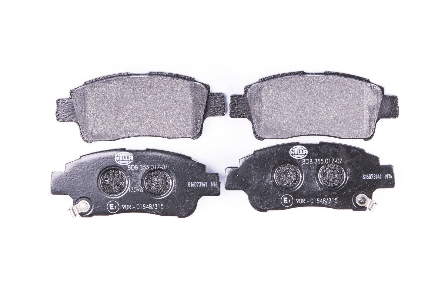 HELLA Brake pad set - T3098 - for e.g. TOYOTA 8DB355017-071