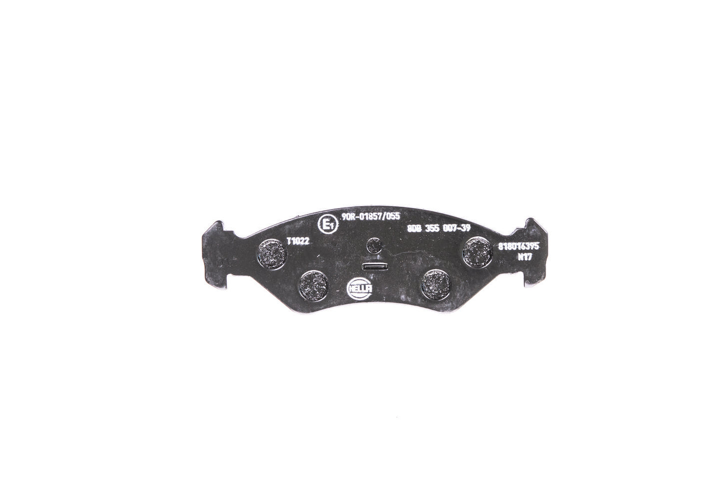 HELLA Brake pad set - T1022 - for e.g. FORD 8DB355007-391