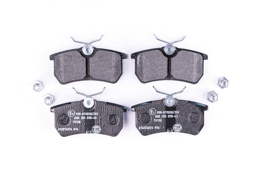 HELLA Brake pad set - T5118 - for e.g. FORD 8DB355018-411