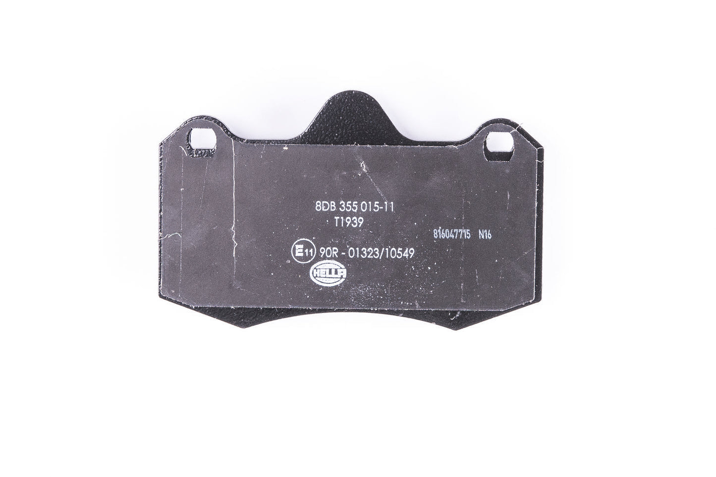HELLA Brake pad set - T1939 - for e.g. LOTUS / SEAT 8DB355015-111