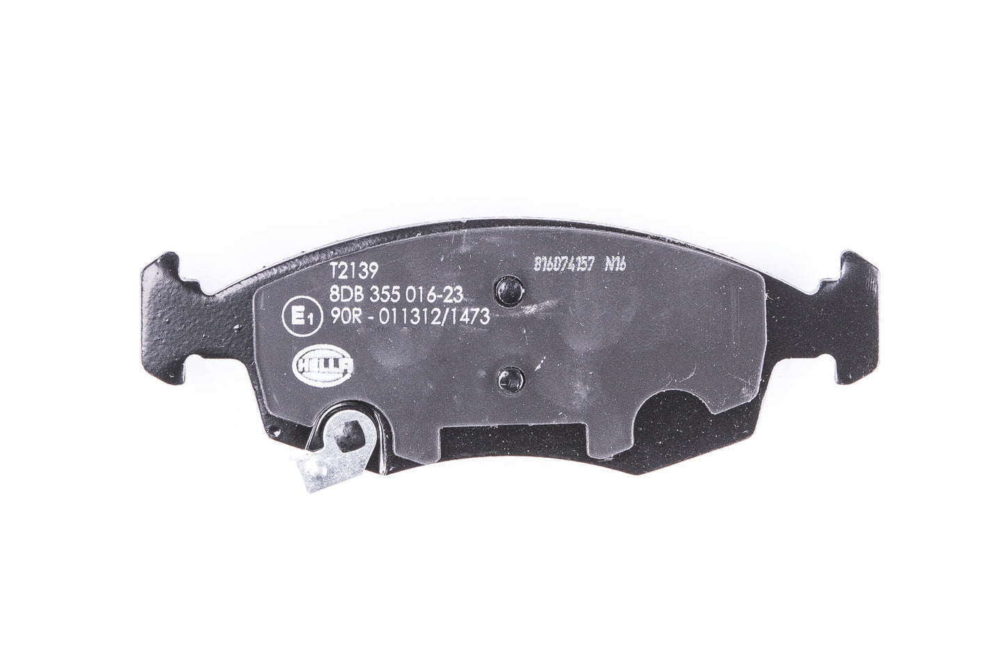 HELLA Brake pad set - T2139 - for e.g. CHRYSLER / FIAT / LANCIA 8DB355016-231