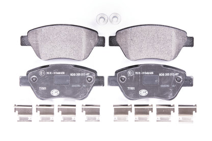 HELLA Brake pad set - T1501 - for e.g. FIAT / LANCIA 8DB355011-871