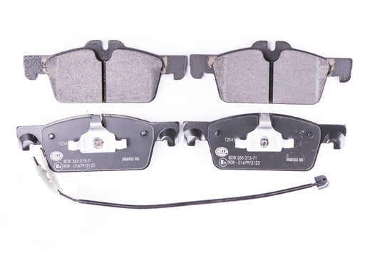 HELLA Brake pad set - T2041 - for e.g. PEUGEOT 8DB355015-711