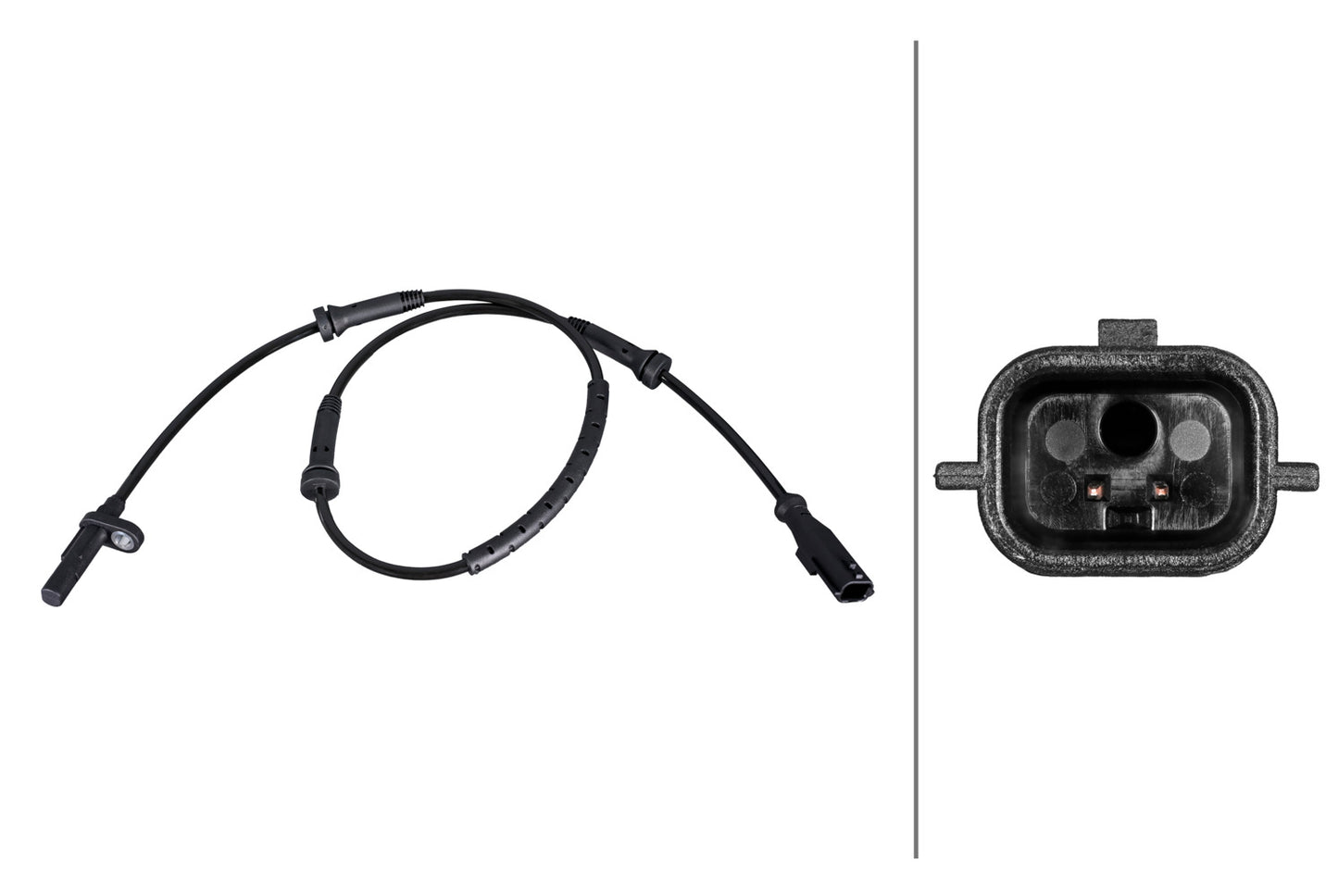 HELLA Sensor, wheel speed - 2-pin connector 6PU358216-271