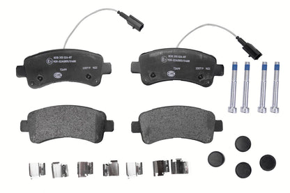 HELLA Brake pad set - T2499 - for e.g. CITROEN / FIAT / PEUGEOT 8DB355024-871