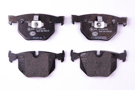 HELLA Brake pad set - T1237 - for e.g. BMW 8DB355009-331