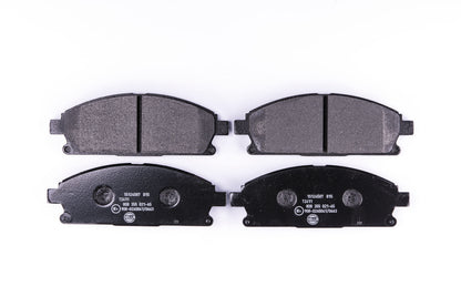 HELLA Brake pad set - T2411 - for e.g. NISSAN 8DB355021-651
