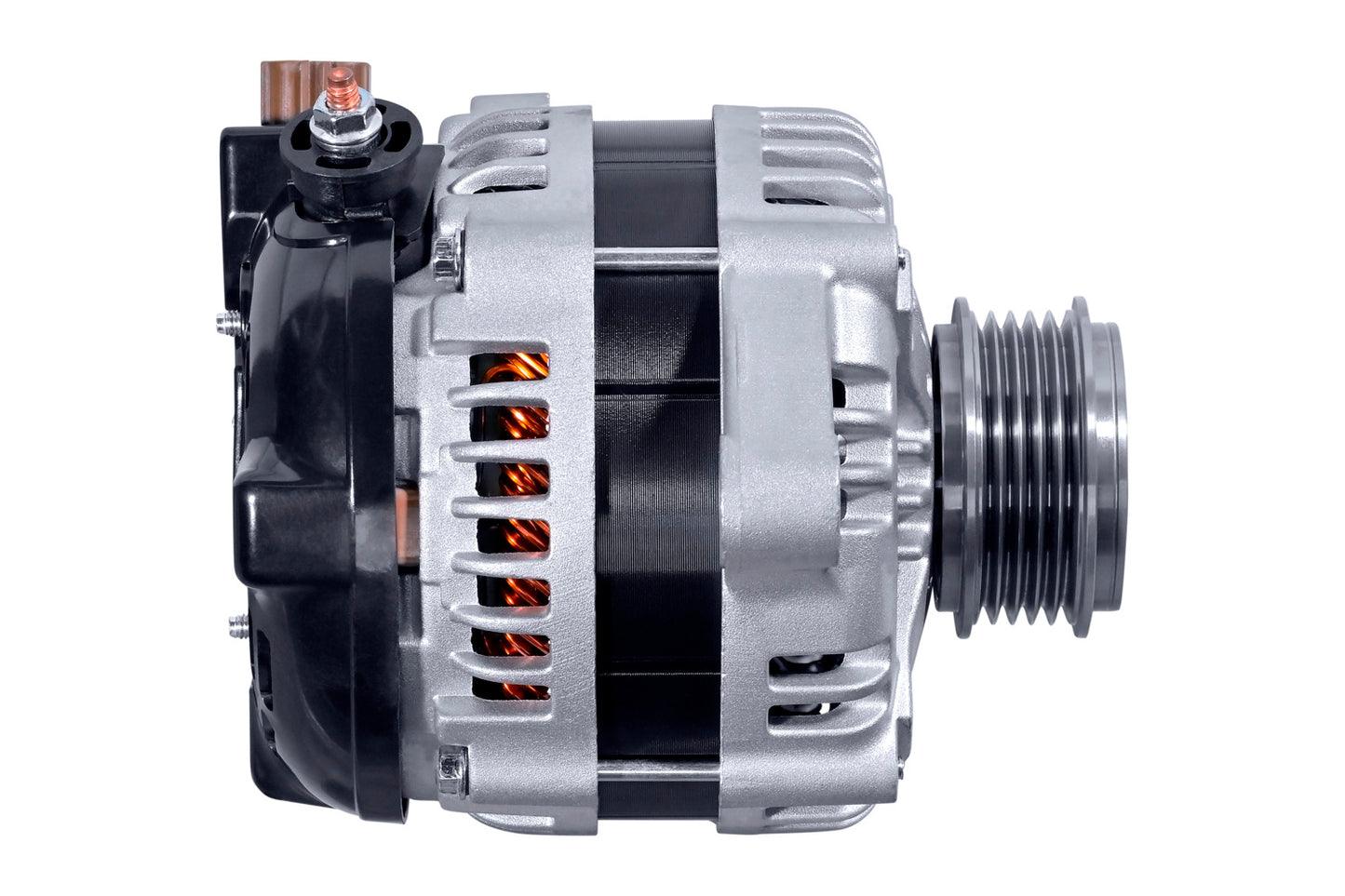 HELLA Alternator - 14V - 100A - for e.g. TOYOTA COROLLA (_E12_) 2.0 D-4D  8EL015637-861