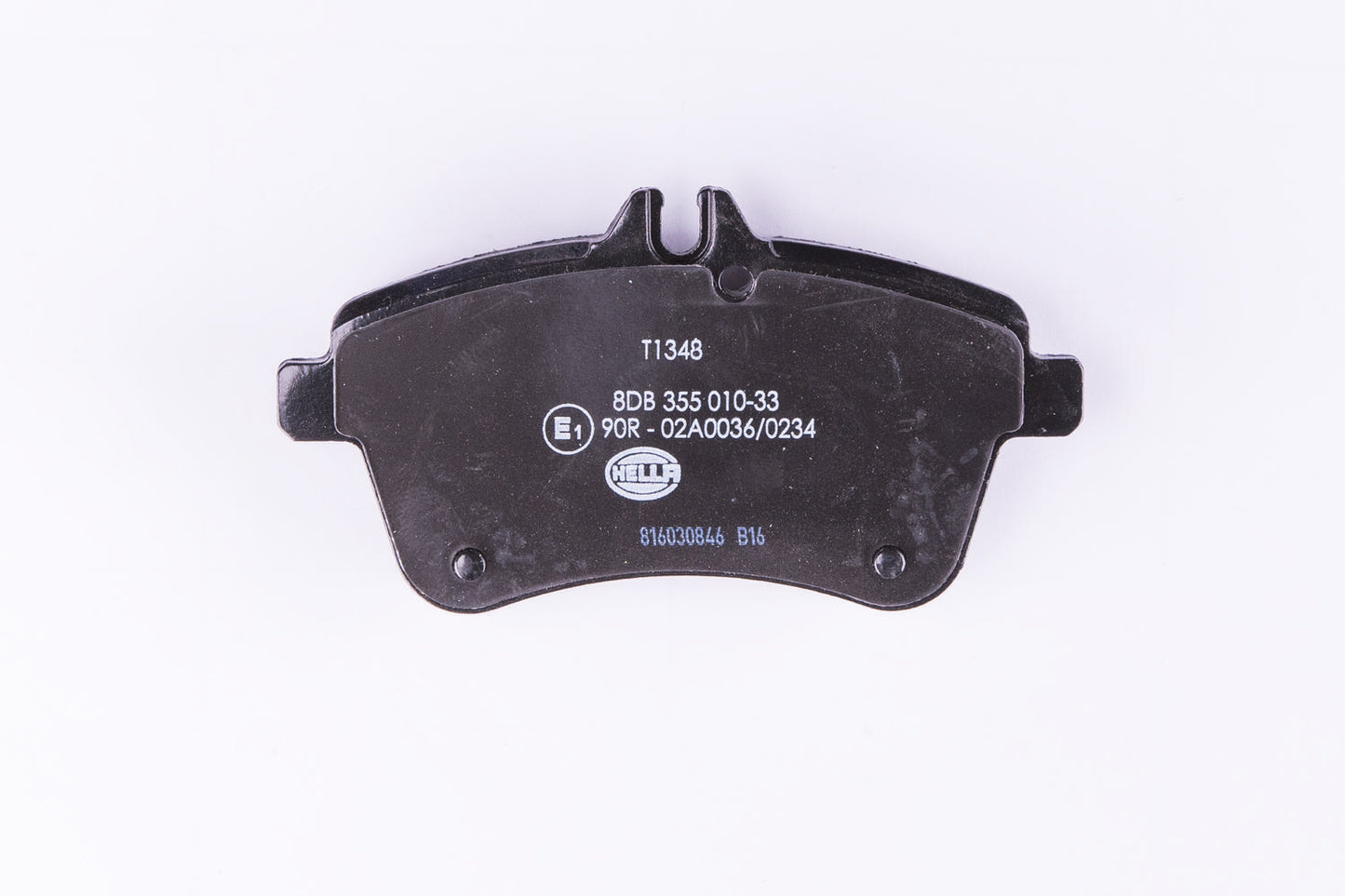 HELLA Brake pad set - T1348 - for e.g. MERCEDES-BENZ 8DB355010-331