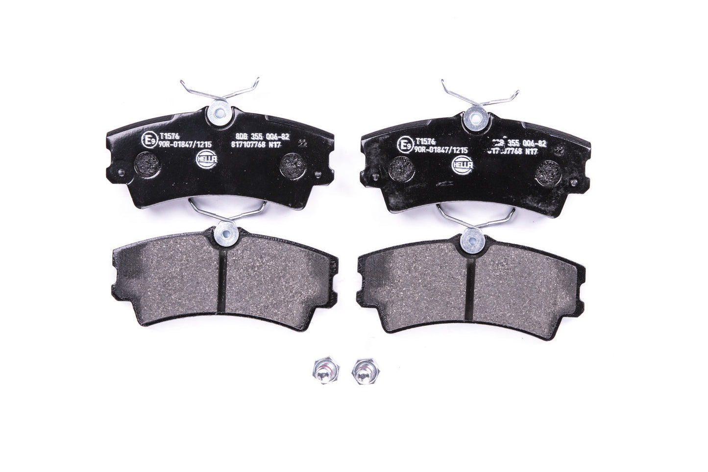 HELLA Brake pad set - T1576 - for e.g. SANTANA MOTOR 8DB355006-821