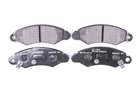 HELLA Brake pad set - T3092 - for e.g. SUBARU / SUZUKI 8DB355017-011