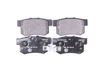 HELLA Brake pad set - T3017 - for e.g. ACURA / HONDA / MG / ROVER / SUZUKI 8DB355016-451