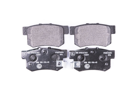 HELLA Brake pad set - T3017 - for e.g. ACURA / HONDA / MG / ROVER / SUZUKI 8DB355016-451