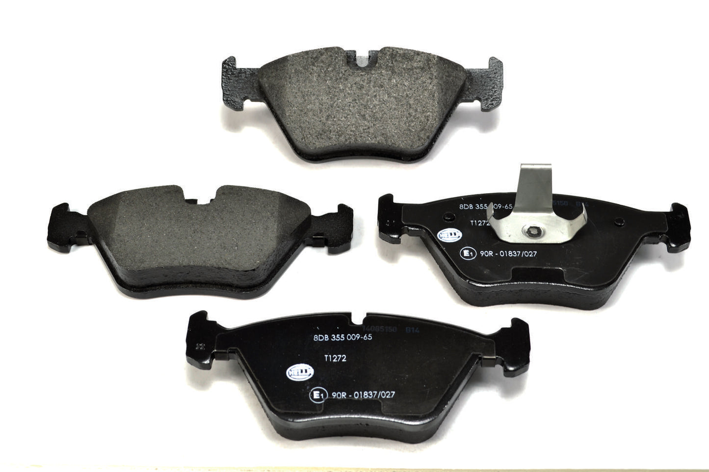 HELLA Brake pad set - T1272 - for e.g. BMW / WIESMANN 8DB355009-651
