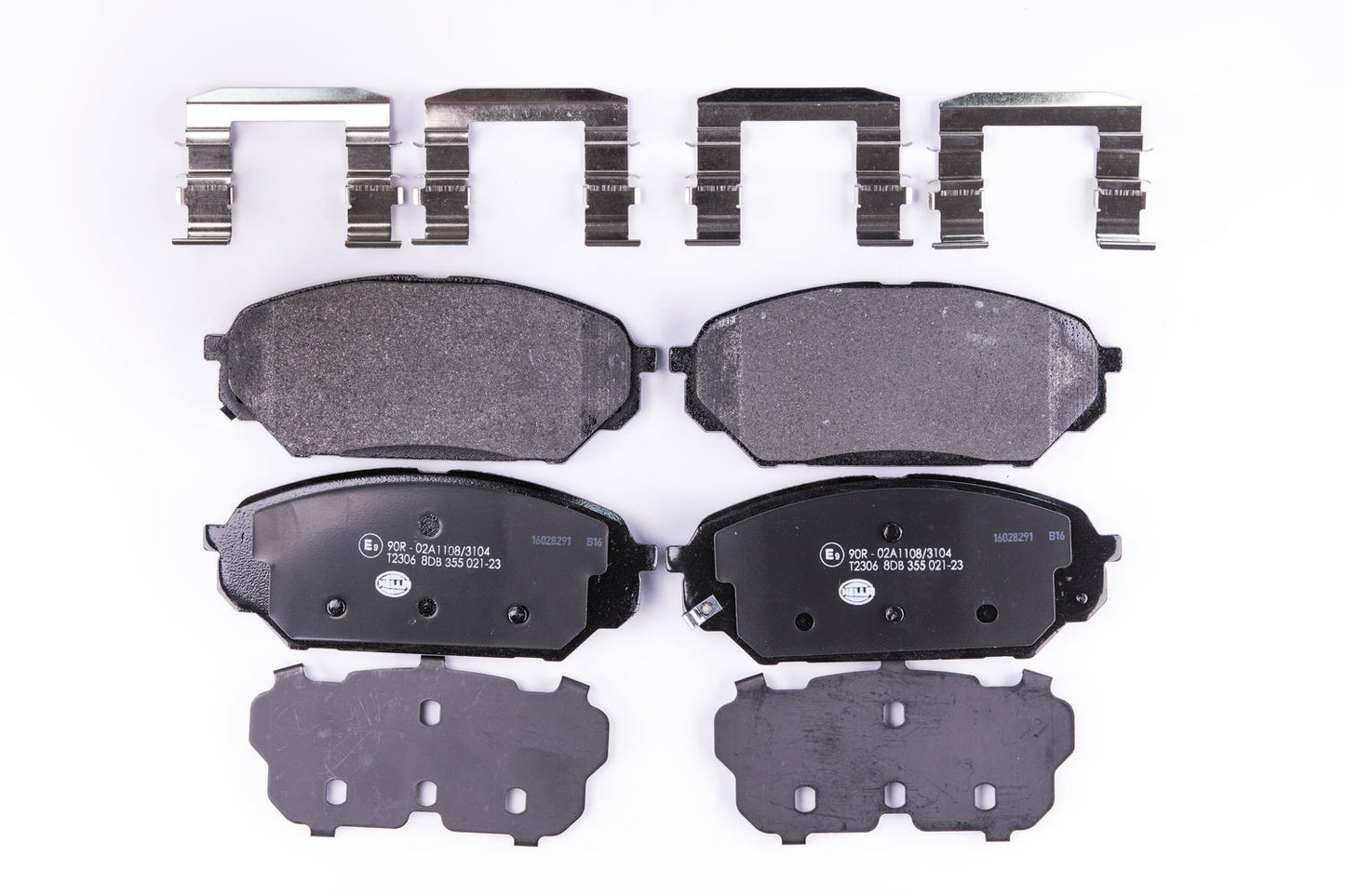 HELLA Brake pad set - T2306 - for e.g. HYUNDAI 8DB355021-231