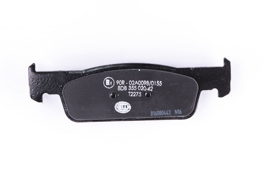 HELLA Brake pad set - T2275 - for e.g. DACIA / RENAULT 8DB355020-421