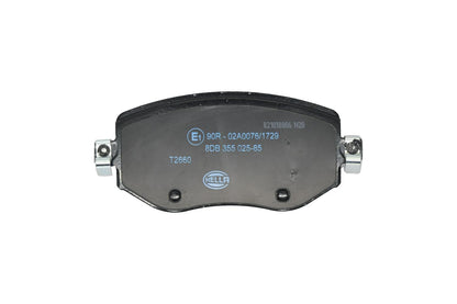 HELLA Brake pad set - T2660 - for e.g. RENAULT 8DB355025-851
