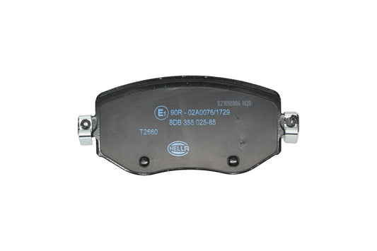 HELLA Brake pad set - T2660 - for e.g. RENAULT 8DB355025-851