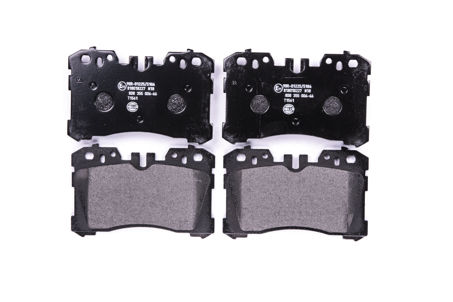 HELLA Brake pad set - T1561 - for e.g. LEXUS 8DB355006-661