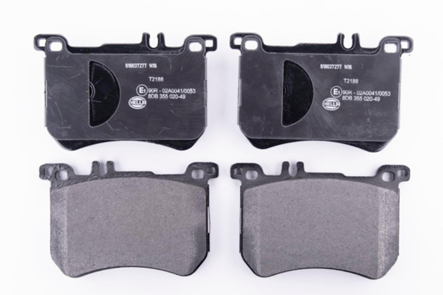 HELLA Brake pad set - T2188 - for e.g. BRABUS / MERCEDES-BENZ 8DB355020-491