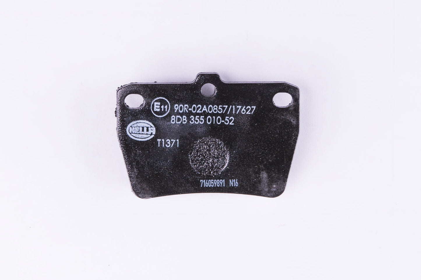 HELLA Brake pad set - T1371 - for e.g. CHERY / TOYOTA 8DB355010-521