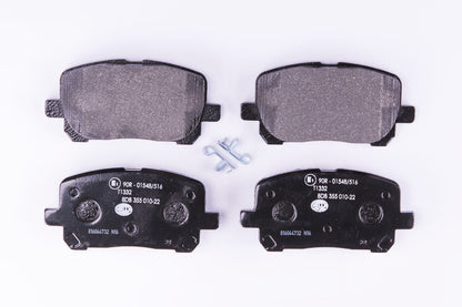 HELLA Brake pad set - T1332 - for e.g. TOYOTA 8DB355010-221