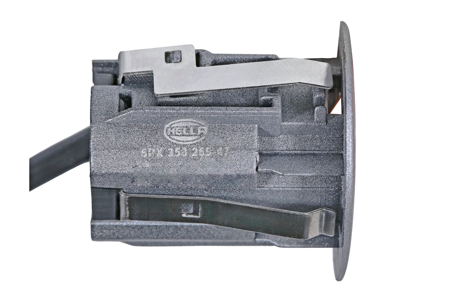 HELLA Sensor, park distance control - straight - 2-pin connector - Plugged 6PX358269-471