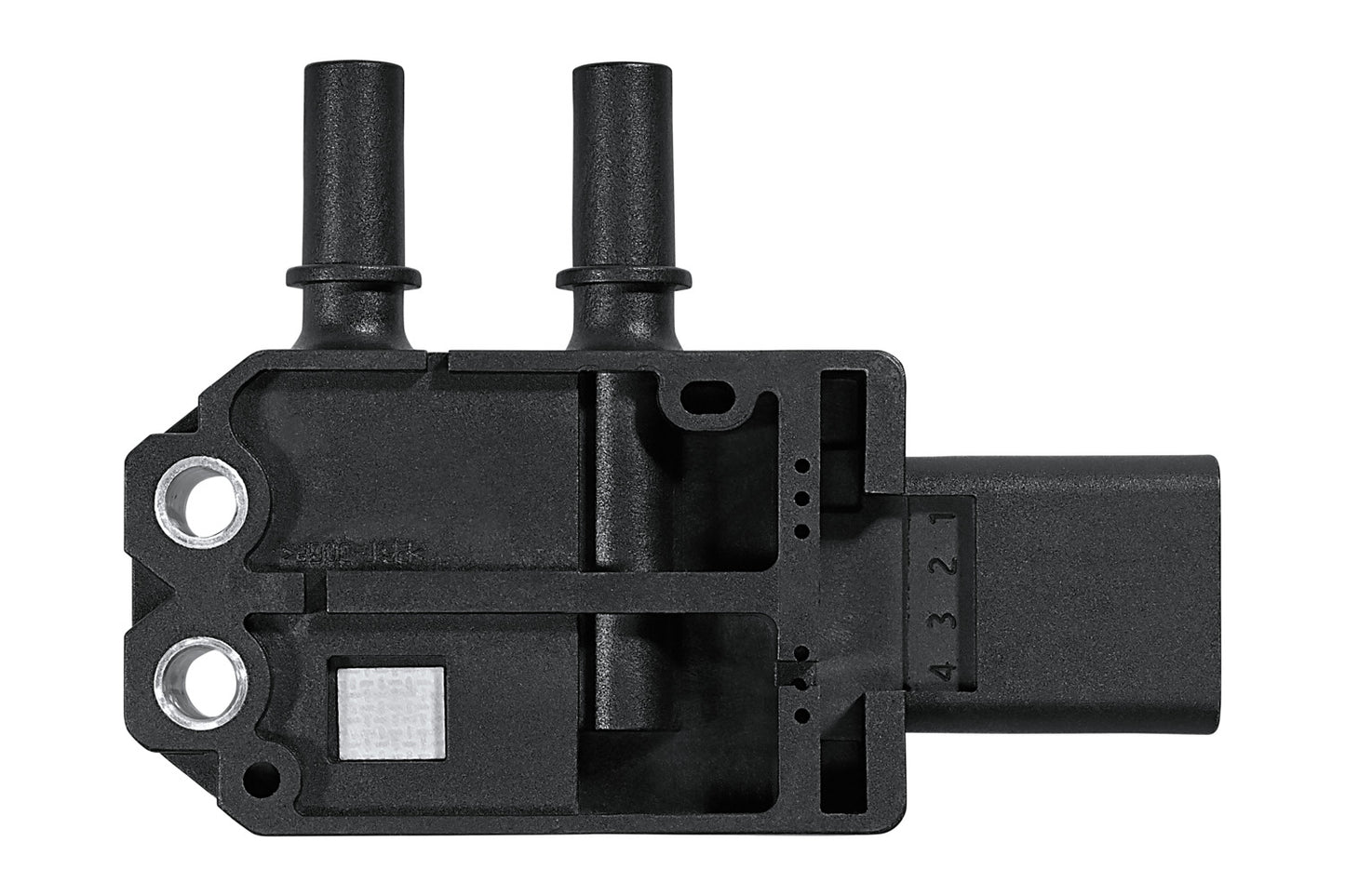 HELLA Sensor, exhaust pressure - 4-pin connector - Flange mounting 6PP009409-711