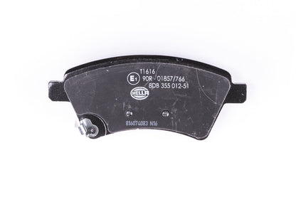 HELLA Brake pad set - T1616 - for e.g. FIAT / SUZUKI 8DB355012-511