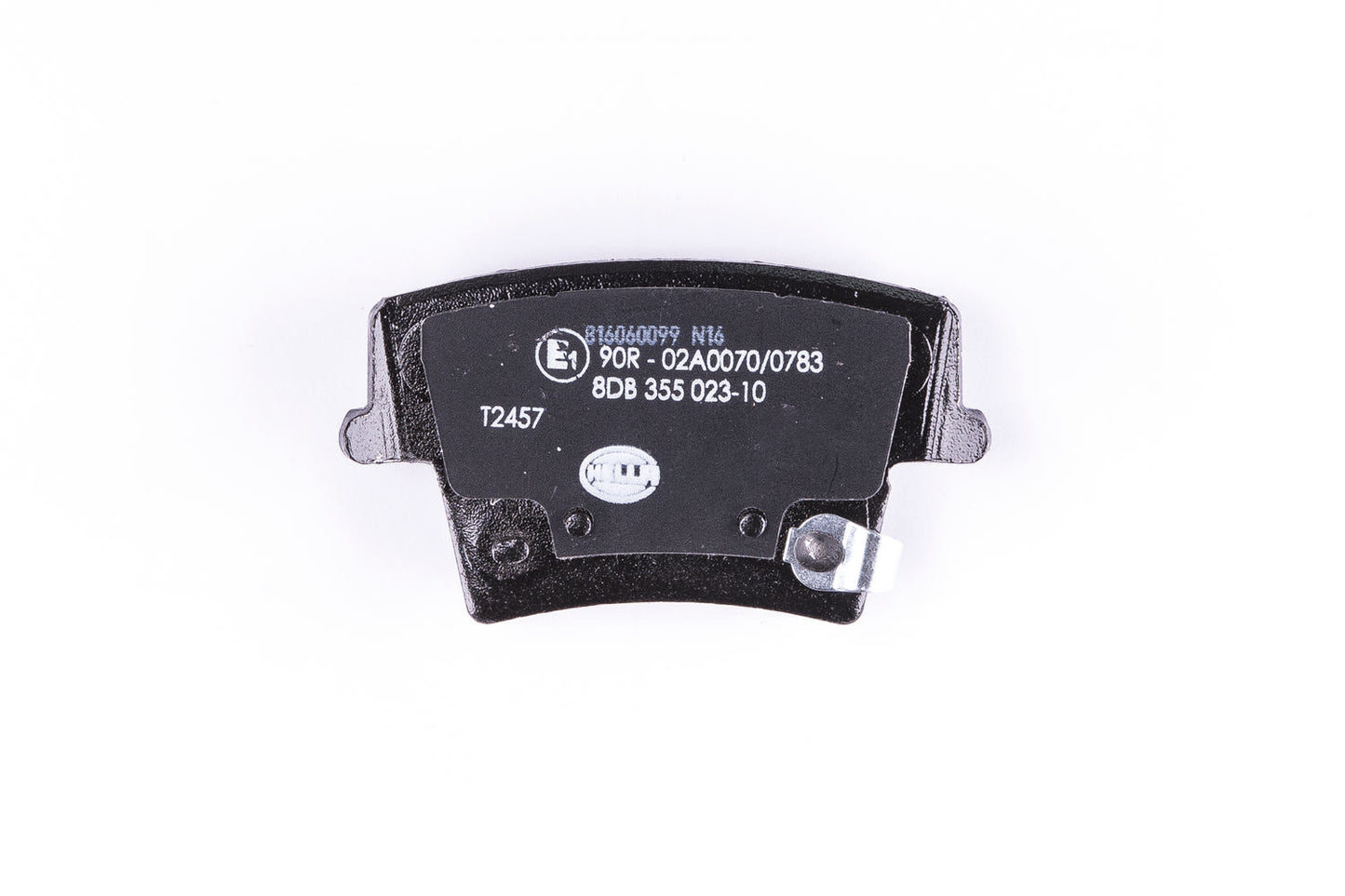 HELLA Brake pad set - T2457 - for e.g. CHRYSLER / DODGE 8DB355023-101