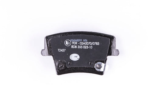 HELLA Brake pad set - T2457 - for e.g. CHRYSLER / DODGE 8DB355023-101