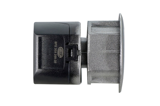 HELLA Sensor, park distance control - straight - 2-pin connector - Plugged 6PX358269-201