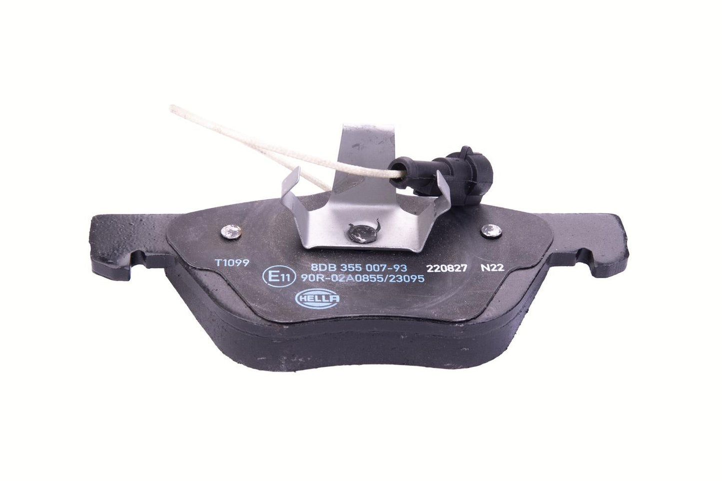 HELLA Brake pad set - T1099 - for e.g. ALFA ROMEO / FIAT / LANCIA 8DB355007-931